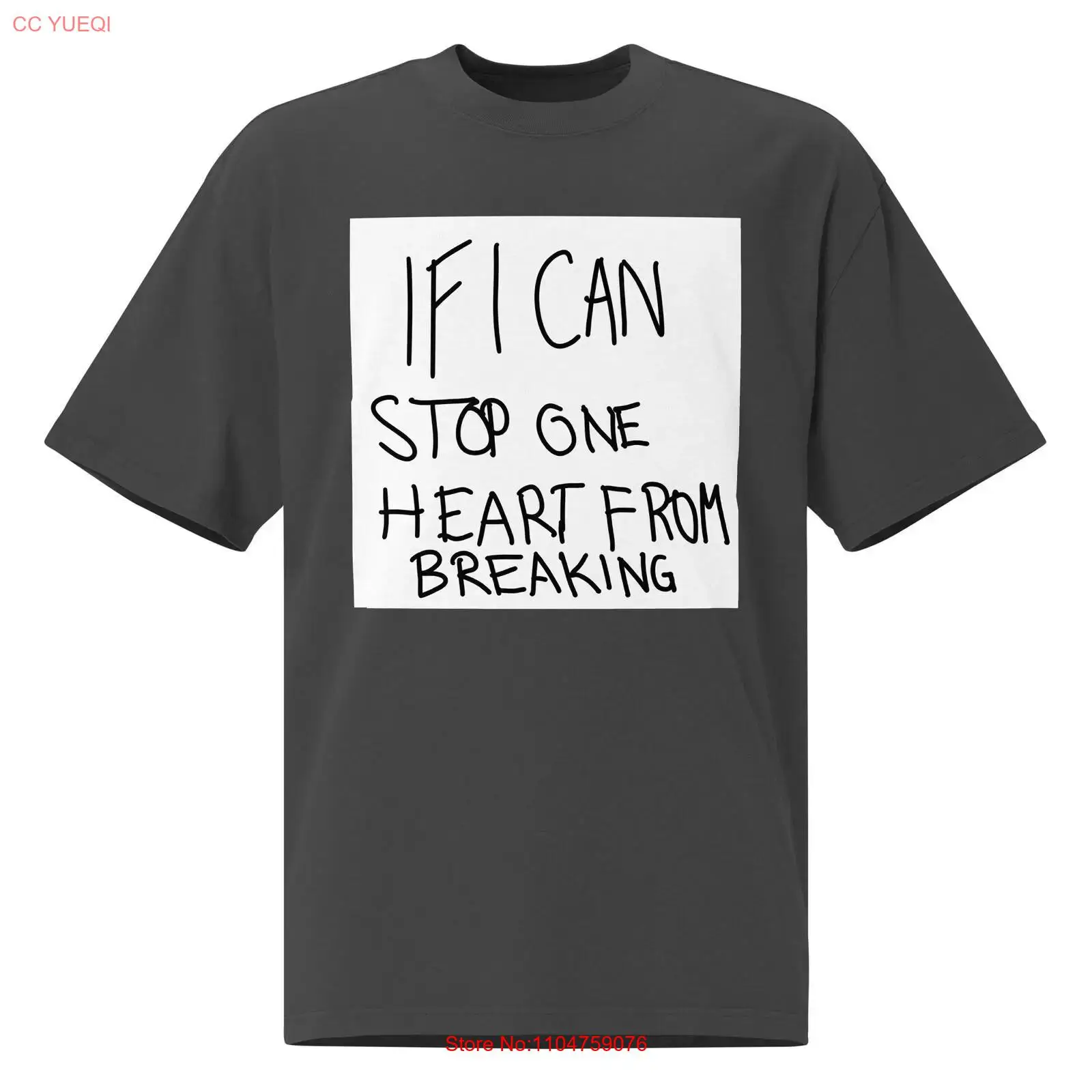 Vintage Fashion Quotes Short - Emily Dickinson Quote Oversized faded t