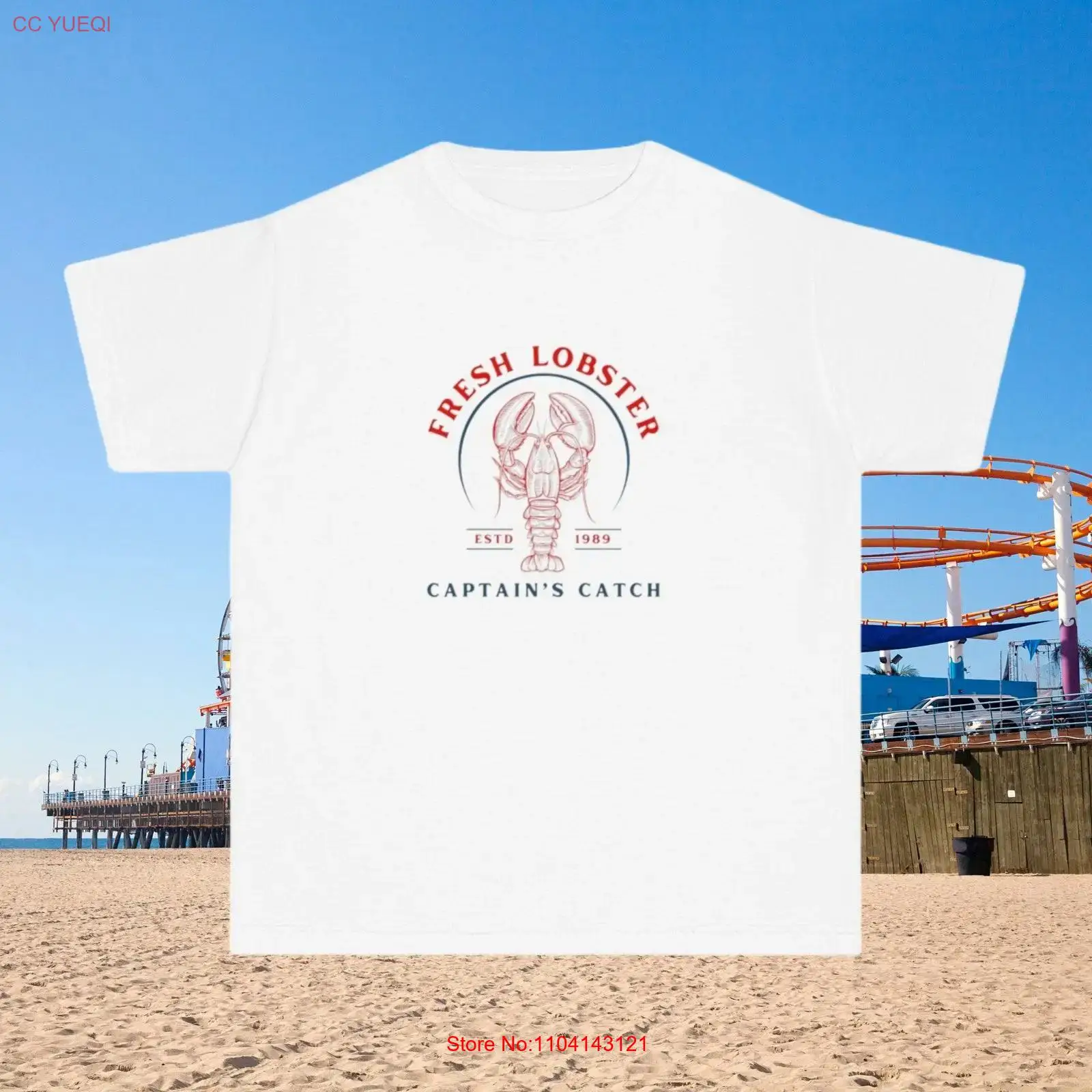 Vintage Fashion Quotes Short - Lobster Baby tee 90s 2000s y2k