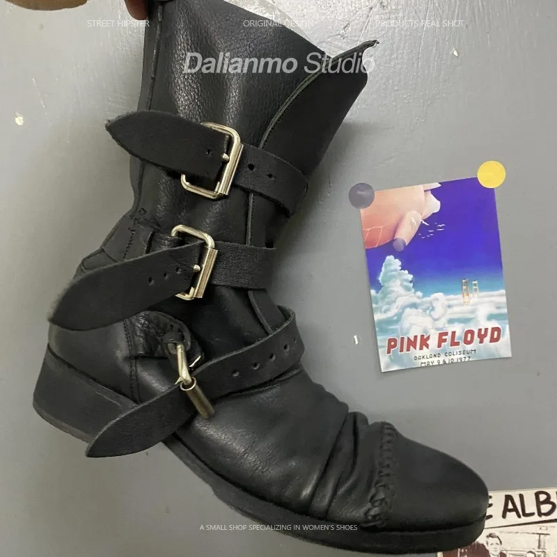 Fashion Men's Genuine Leather  – Vintage Fashion Style Men Bewertung und Preis