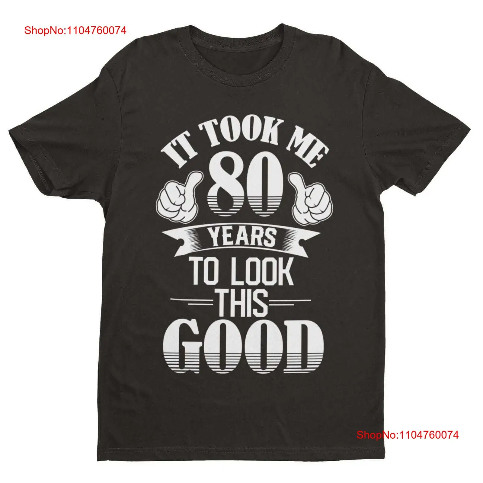 80th Birthday Funny T Shirt It – Vintage Fashion Look Bewertung und Preis