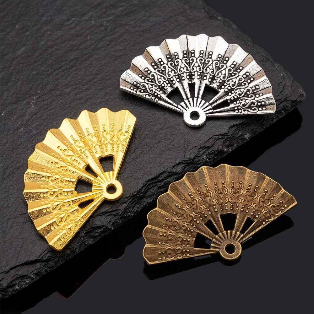 10pcs Vintage Charms Fan 21x33 – Vintage Fashion Earrings Bewertung und Preis
