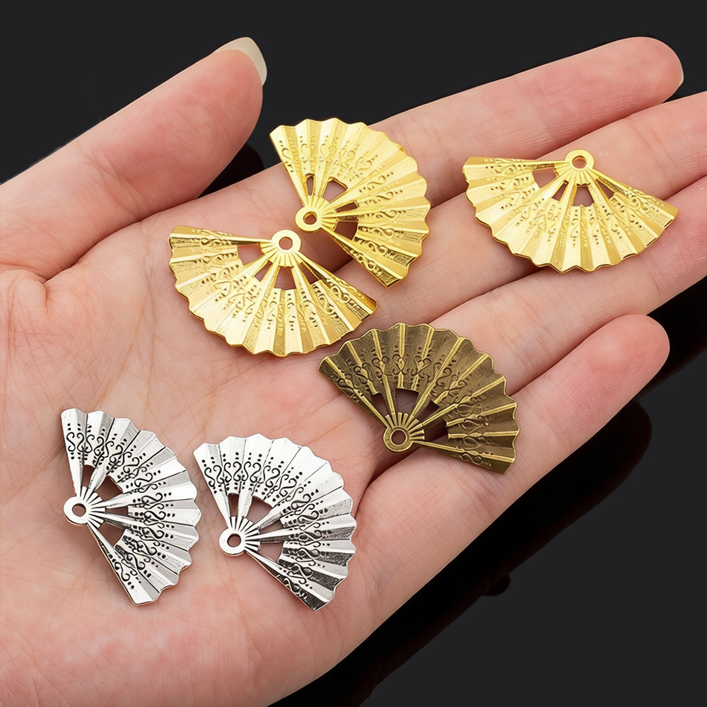 10pcs Vintage Charms Fan 21x33 – Vintage Fashion Earrings Bewertung und Preis