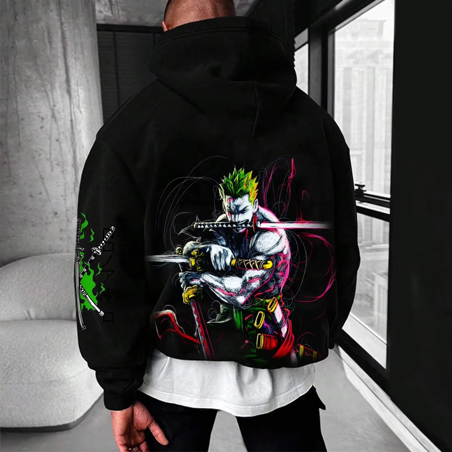 Anime One Piece Zoro Vintage O – Vintage Fashion In Japan Bewertung und Preis