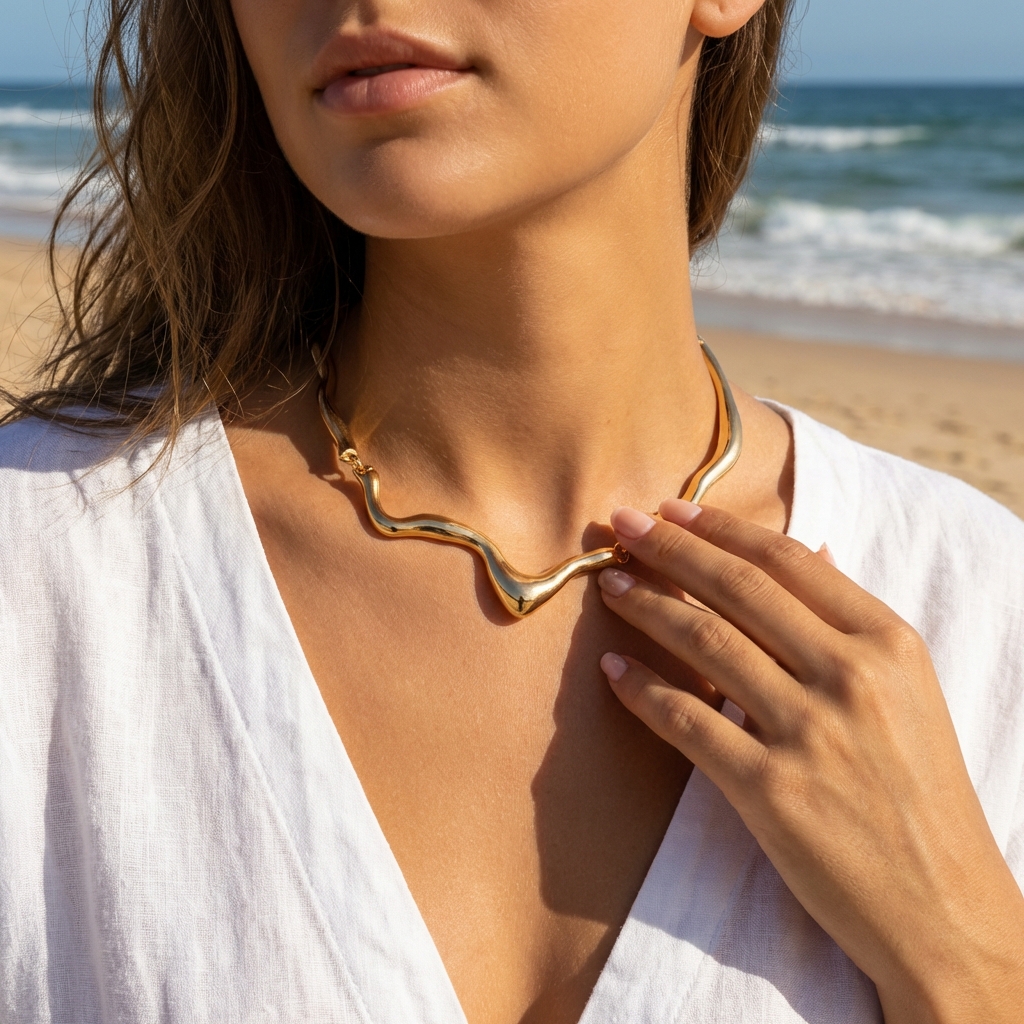 Vintage Abstract Liquid Metal  – Vintage Fashion Look Bewertung und Preis