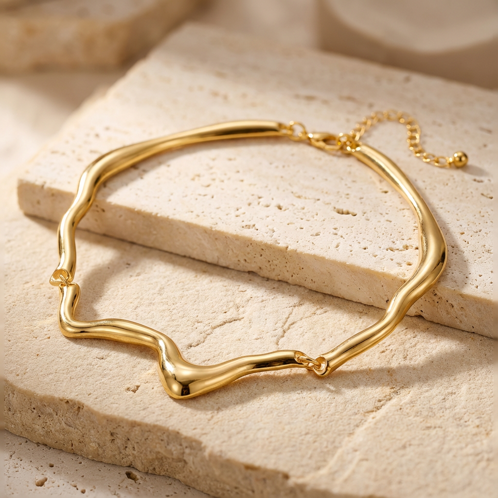 Vintage Abstract Liquid Metal  – Vintage Fashion Look Bewertung und Preis