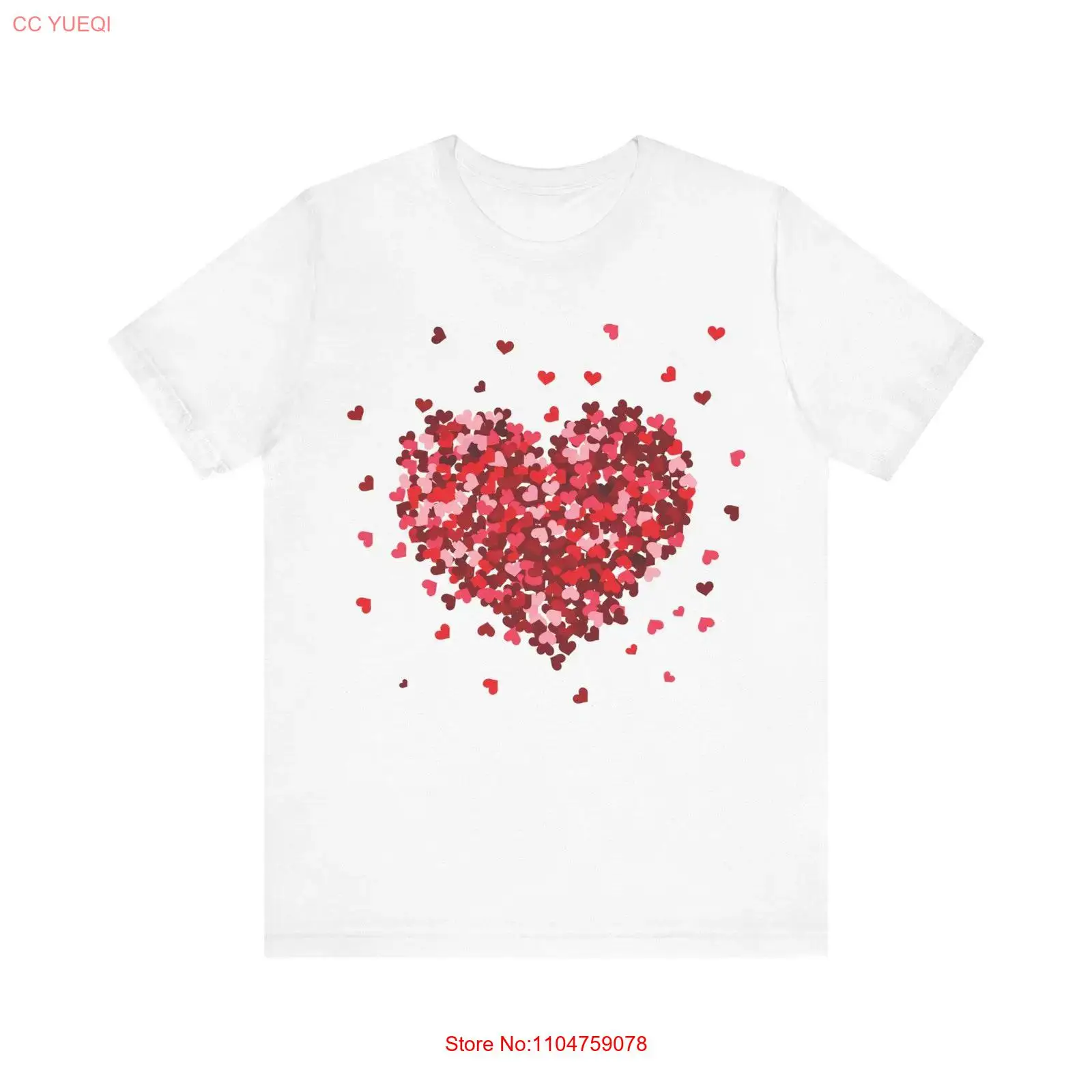 Romantic heart T shirt cascade – Vintage Fashion Trends Bewertung und Preis