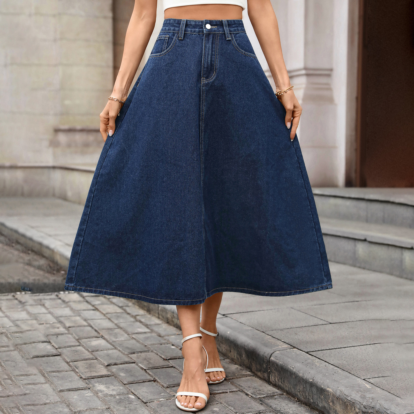 Chic Spring/summer Vintage Den – Vintage Fashion Y2K Bewertung und Preis
