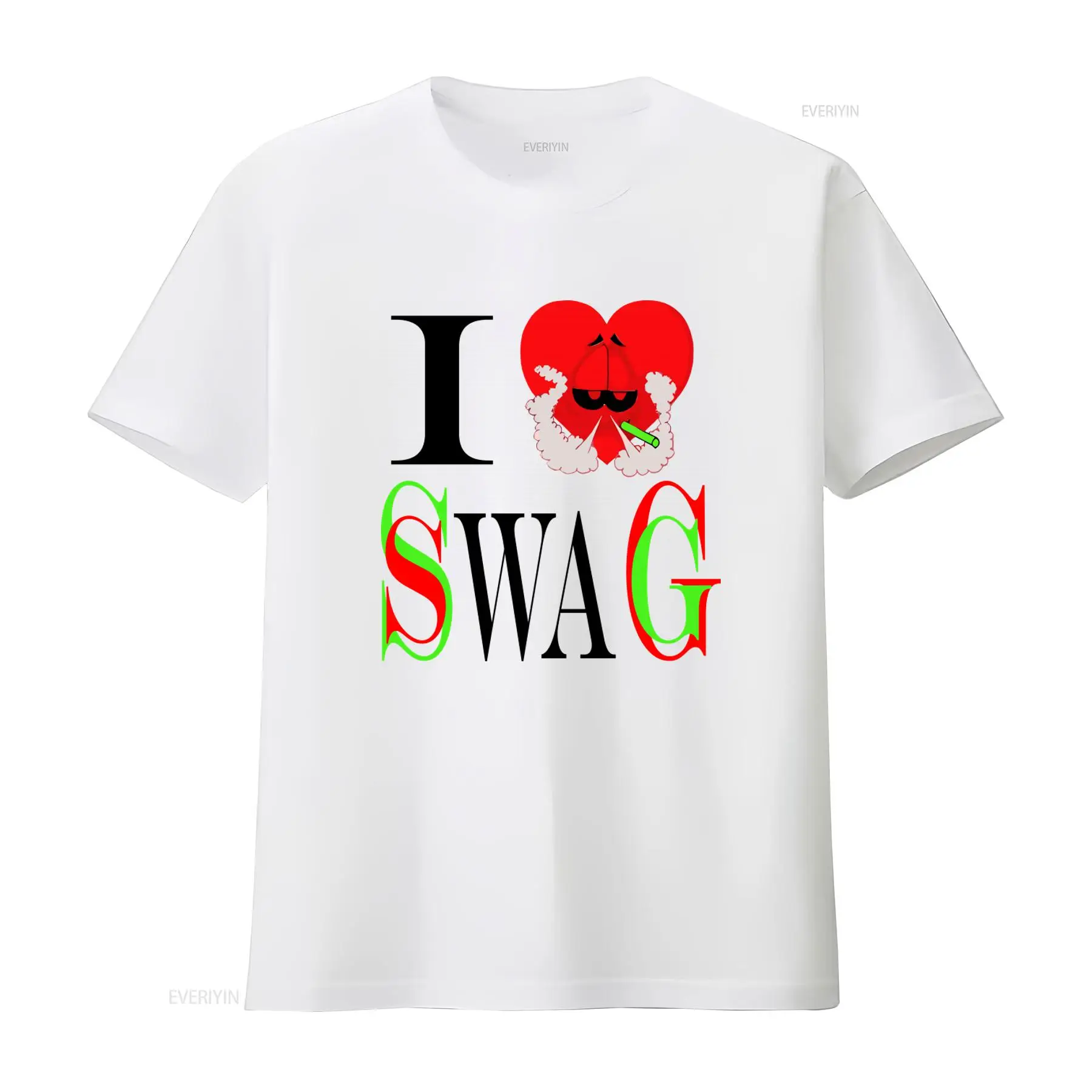 I Swag Heart Print T shirt Ret – Vintage Fashion Look Bewertung und Preis