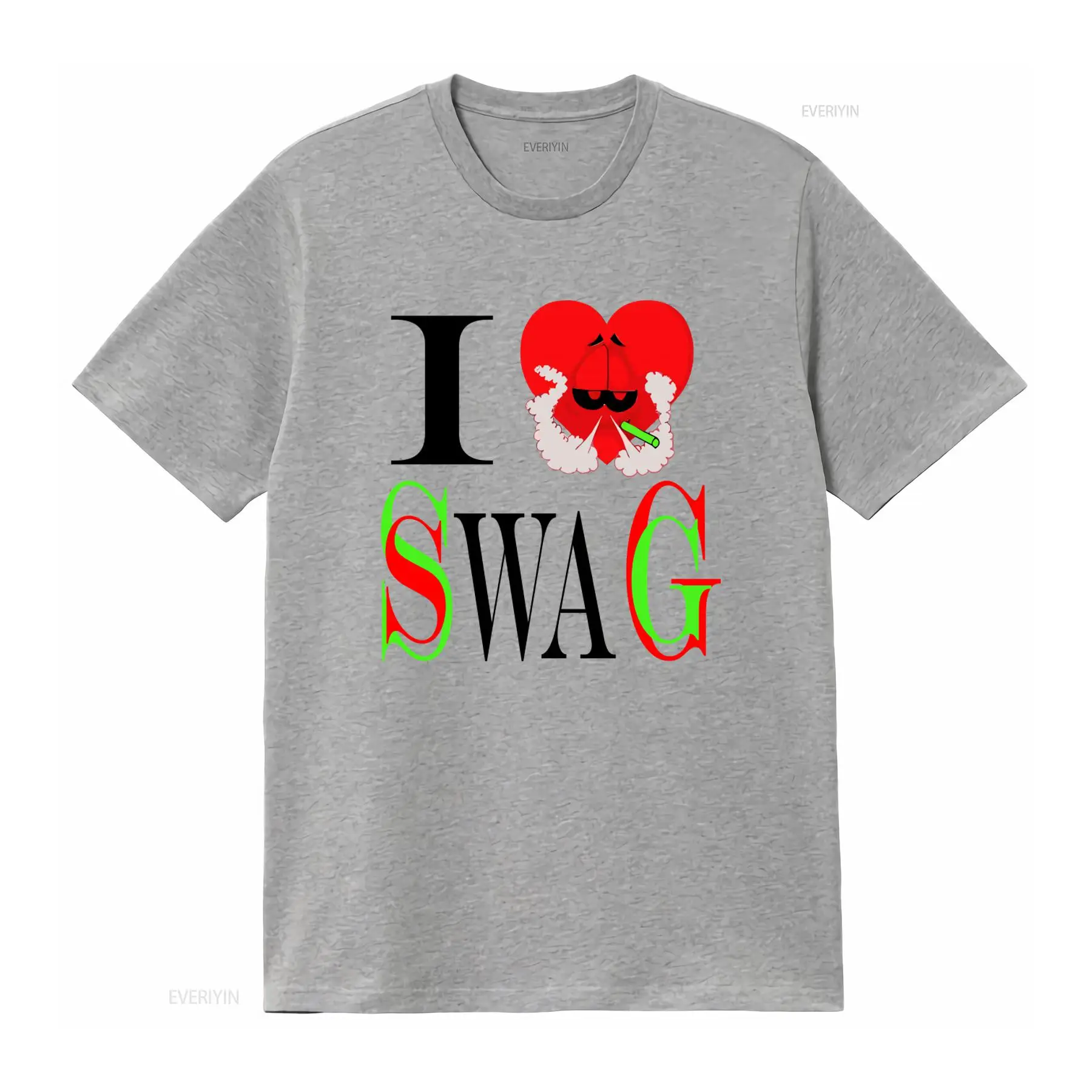 I Swag Heart Print T shirt Ret – Vintage Fashion Look Bewertung und Preis