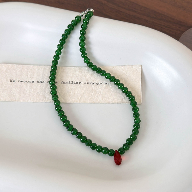 Vintage Green Beaded Necklace  – Vintage Fashion Look Bewertung und Preis