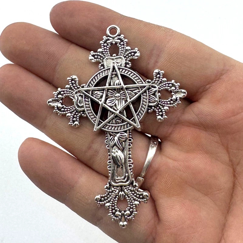 2pcs 30x15mm Gothic Big Cross  – Vintage Fashion Stores Bewertung und Preis