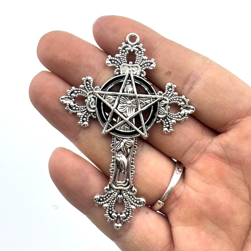 2pcs 30x15mm Gothic Big Cross  – Vintage Fashion Stores Bewertung und Preis