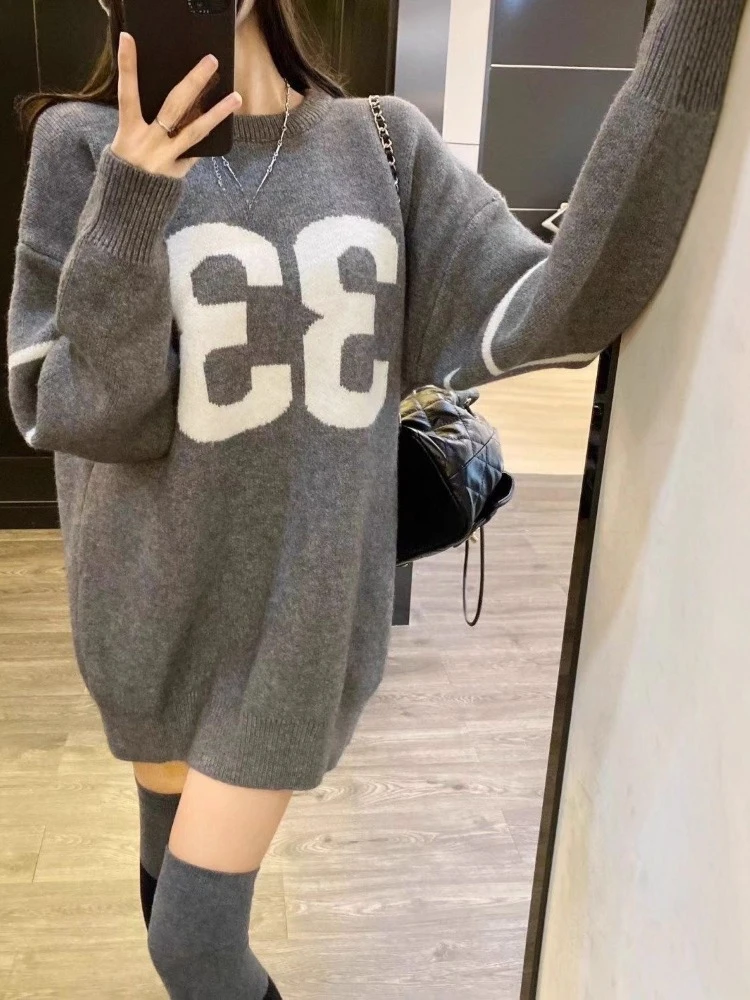 Y2K Vintage Knitted Sweater Wo – Vintage Fashion Y2K Bewertung und Preis