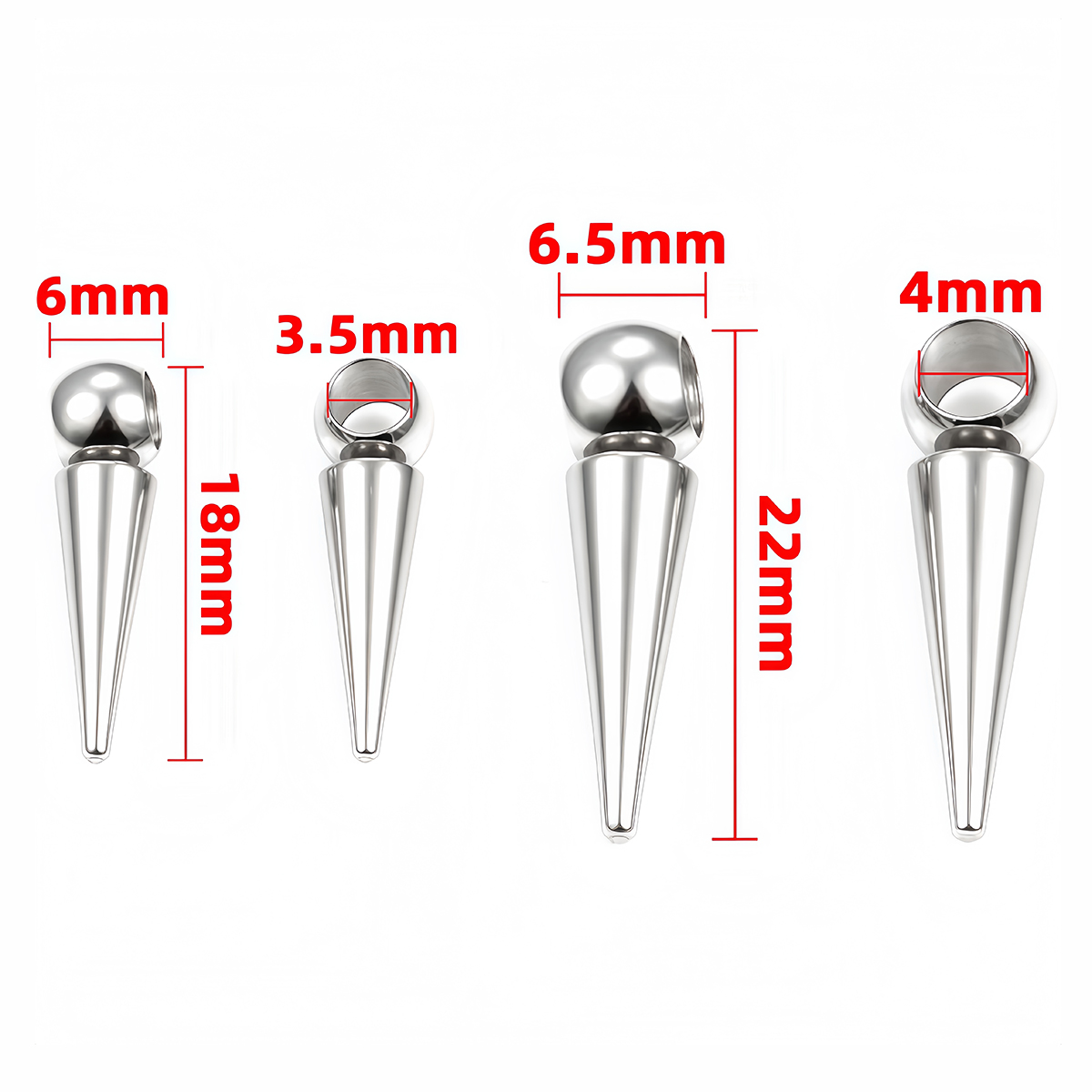 10pcs Retro Cone Charms Pendan – Vintage Fashion Earrings Bewertung und Preis