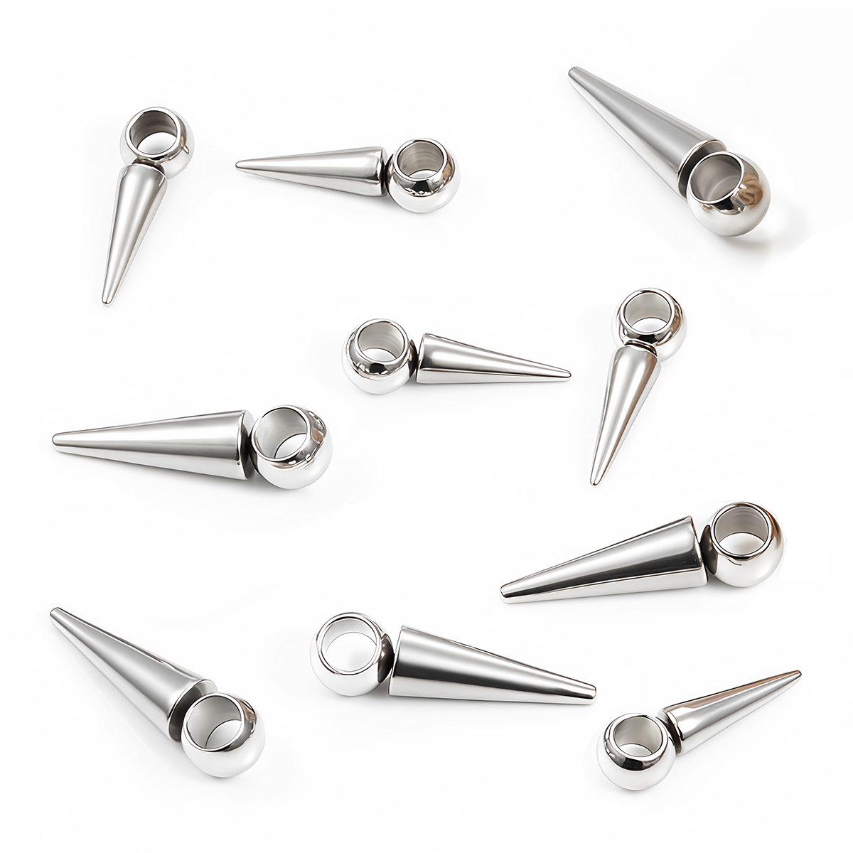 10pcs Retro Cone Charms Pendan – Vintage Fashion Earrings Bewertung und Preis