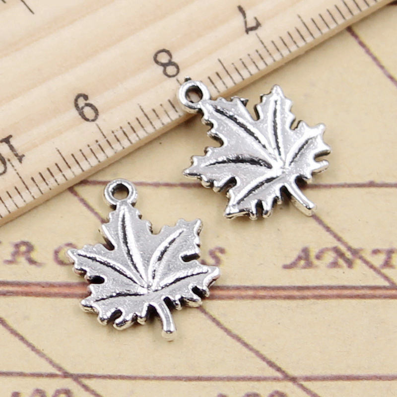 20pcs Charms Canada Maple Leaf – Vintage Fashion Canada Bewertung und Preis