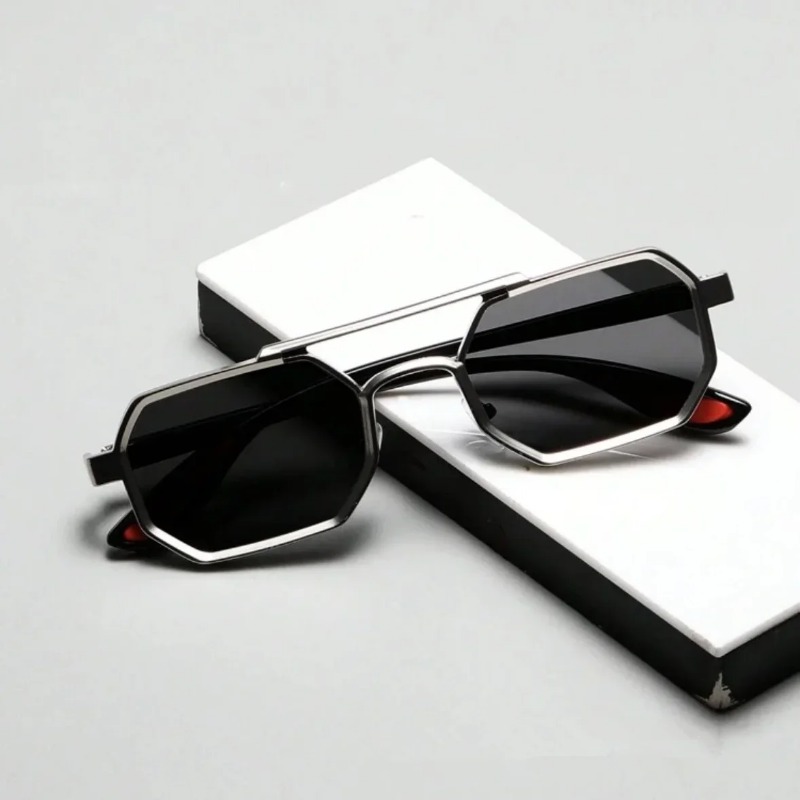 Vintage Square Sunglasses for  – Vintage Fashion Style Men Bewertung und Preis