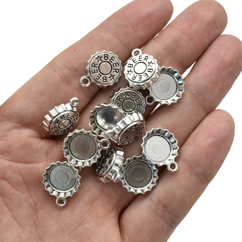 15PCS Antique Silver Plated Be – Vintage Fashion Earrings Bewertung und Preis