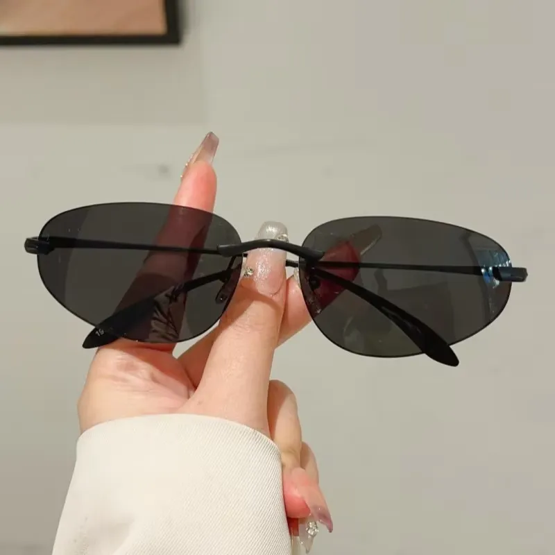 KAMMPT Y2k Rimless Sunglasses  – Vintage Fashion Y2K Bewertung und Preis