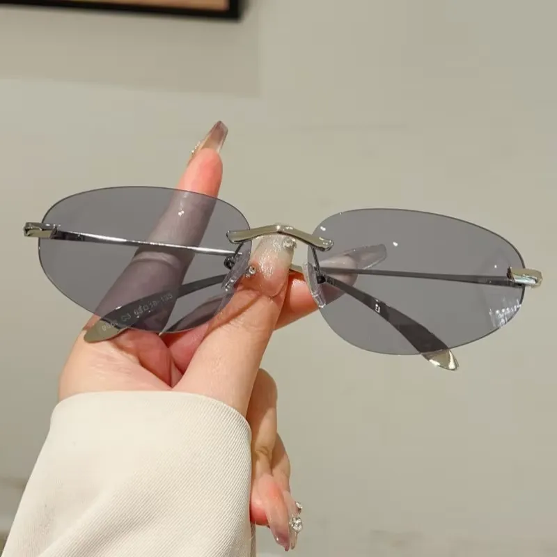 KAMMPT Y2k Rimless Sunglasses  – Vintage Fashion Y2K Bewertung und Preis