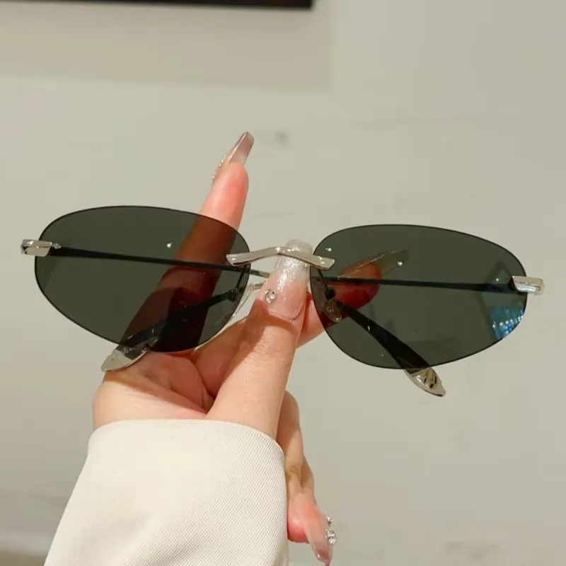 KAMMPT Y2k Rimless Sunglasses  – Vintage Fashion Y2K Bewertung und Preis