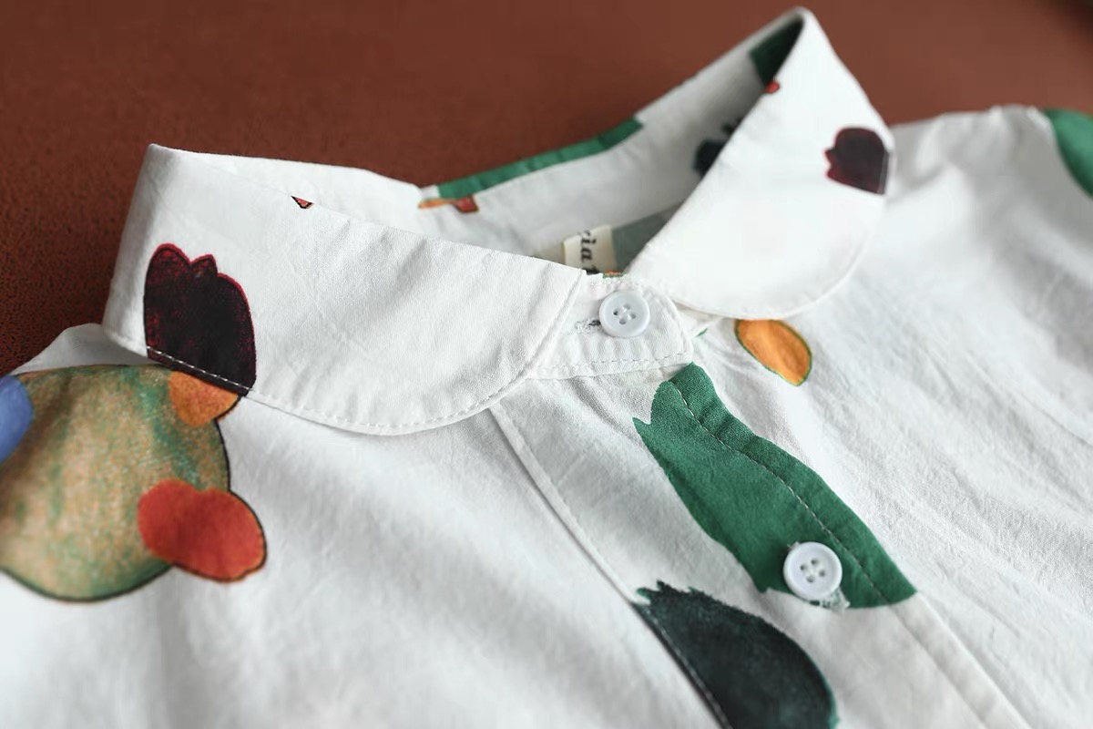 Women Abstract Watercolor Prin – Vintage Fashion In Japan Bewertung und Preis
