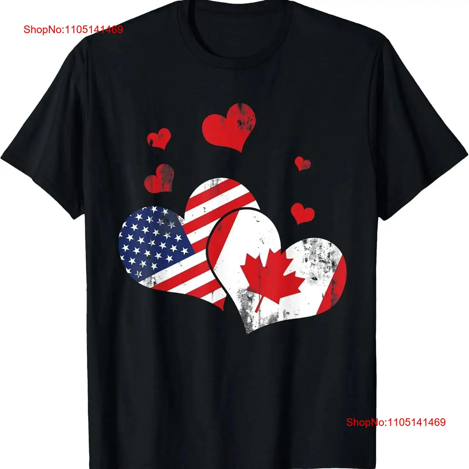 Patriotic Canadian USA Flag Lo – Vintage Fashion Canada Bewertung und Preis