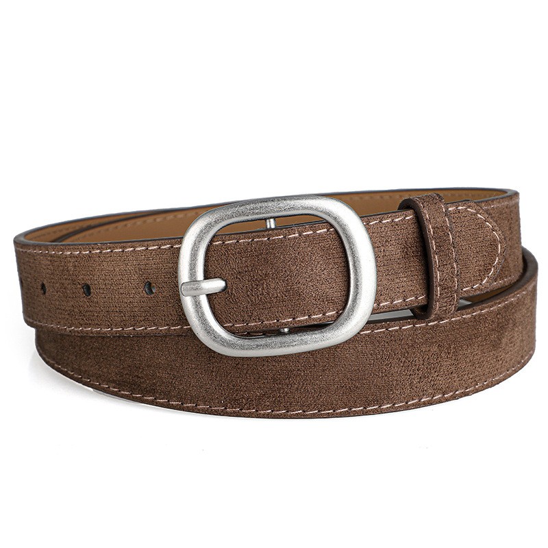 Ladies' belt, imitation suede- – Vintage Fashion Look Bewertung und Preis