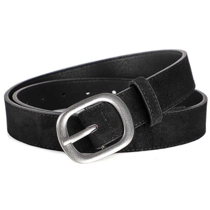 Ladies' belt, imitation suede- – Vintage Fashion Look Bewertung und Preis