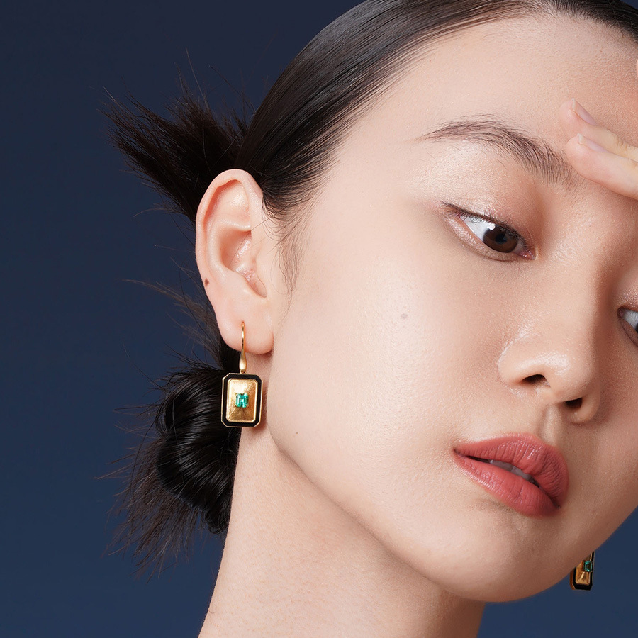 Young Vintage Luxury Green Sap – Vintage Fashion Earrings Bewertung und Preis