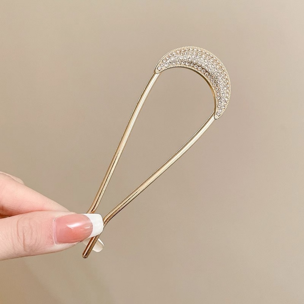 1/2pcs U-Shaped Crystal Hairpi – Vintage Fashion Shop Bewertung und Preis