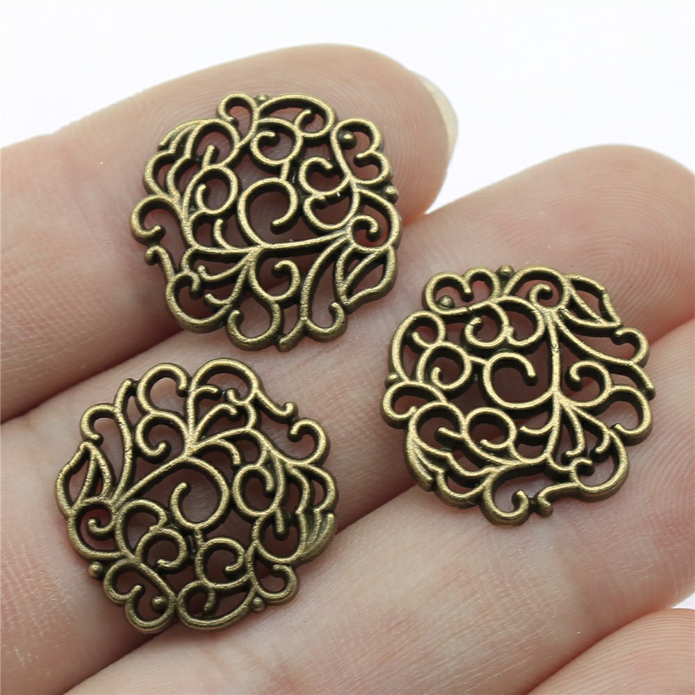 10pcs 18x18mm 2 Colors Antique – Vintage Fashion Stores Bewertung und Preis