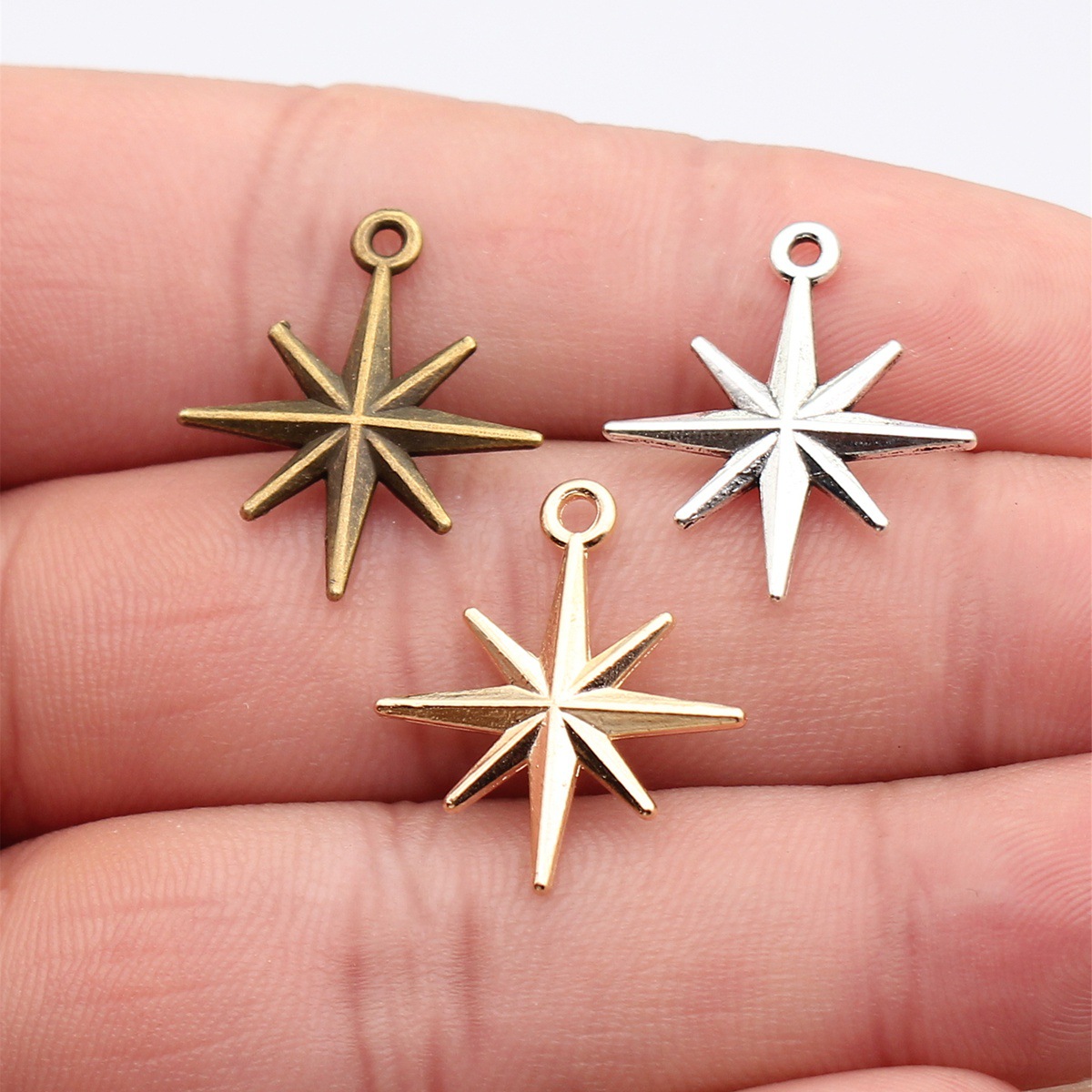 Sunburst Star Ray Charms Starb – Vintage Fashion Earrings Bewertung und Preis