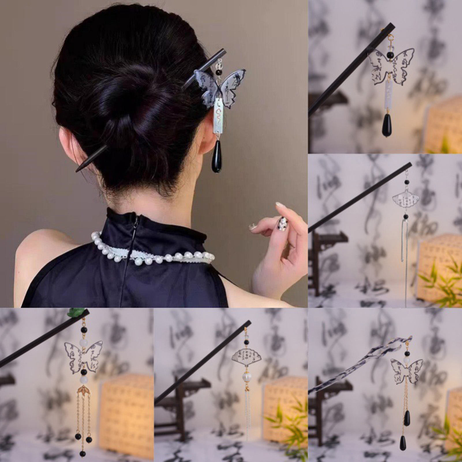 Vintage Wooden Hairpin For Wom – Vintage Fashion Shop Bewertung und Preis
