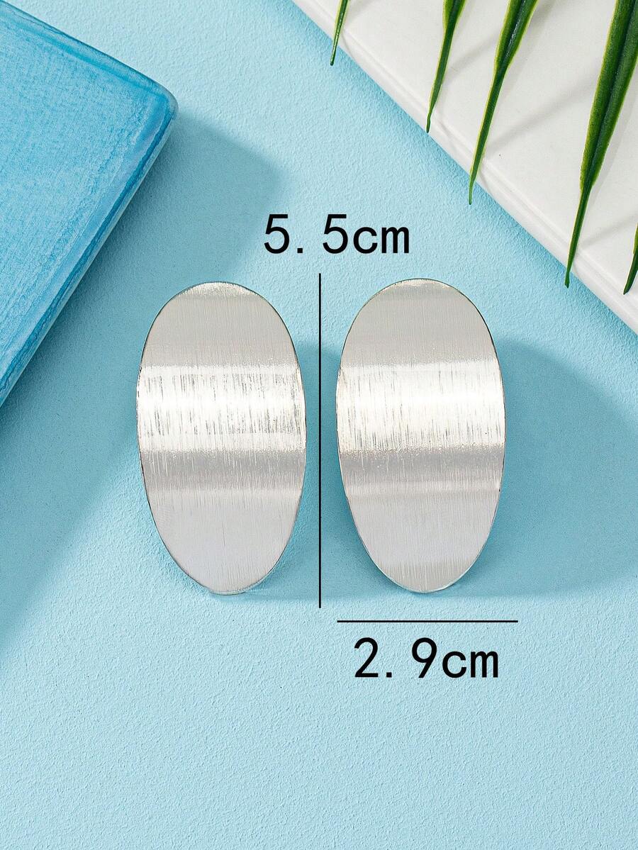 1 Pair Vintage Metal Textured  – Vintage Fashion Earrings Bewertung und Preis