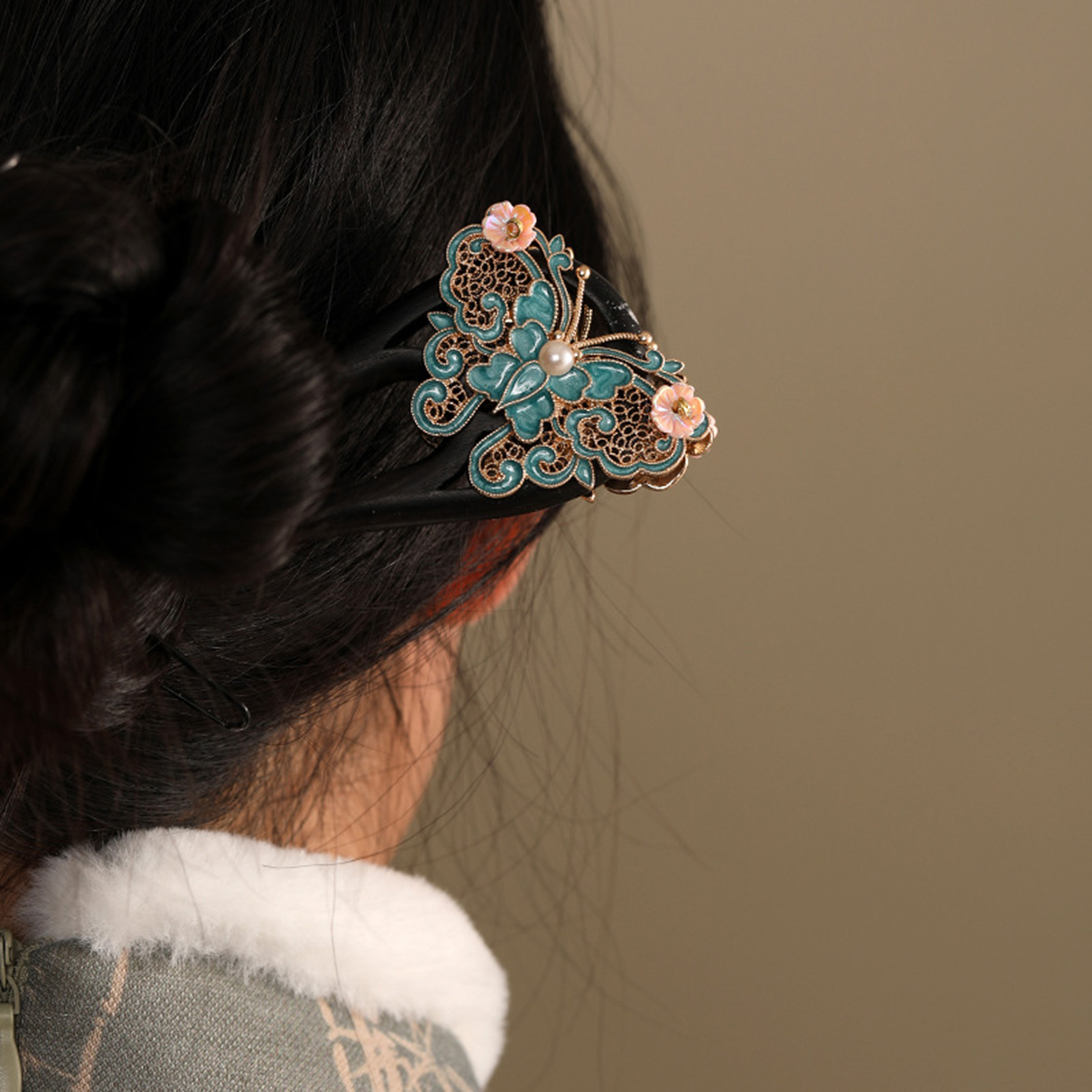 U Shape Chinese Style Hairpin  – Vintage Fashion Shop Bewertung und Preis