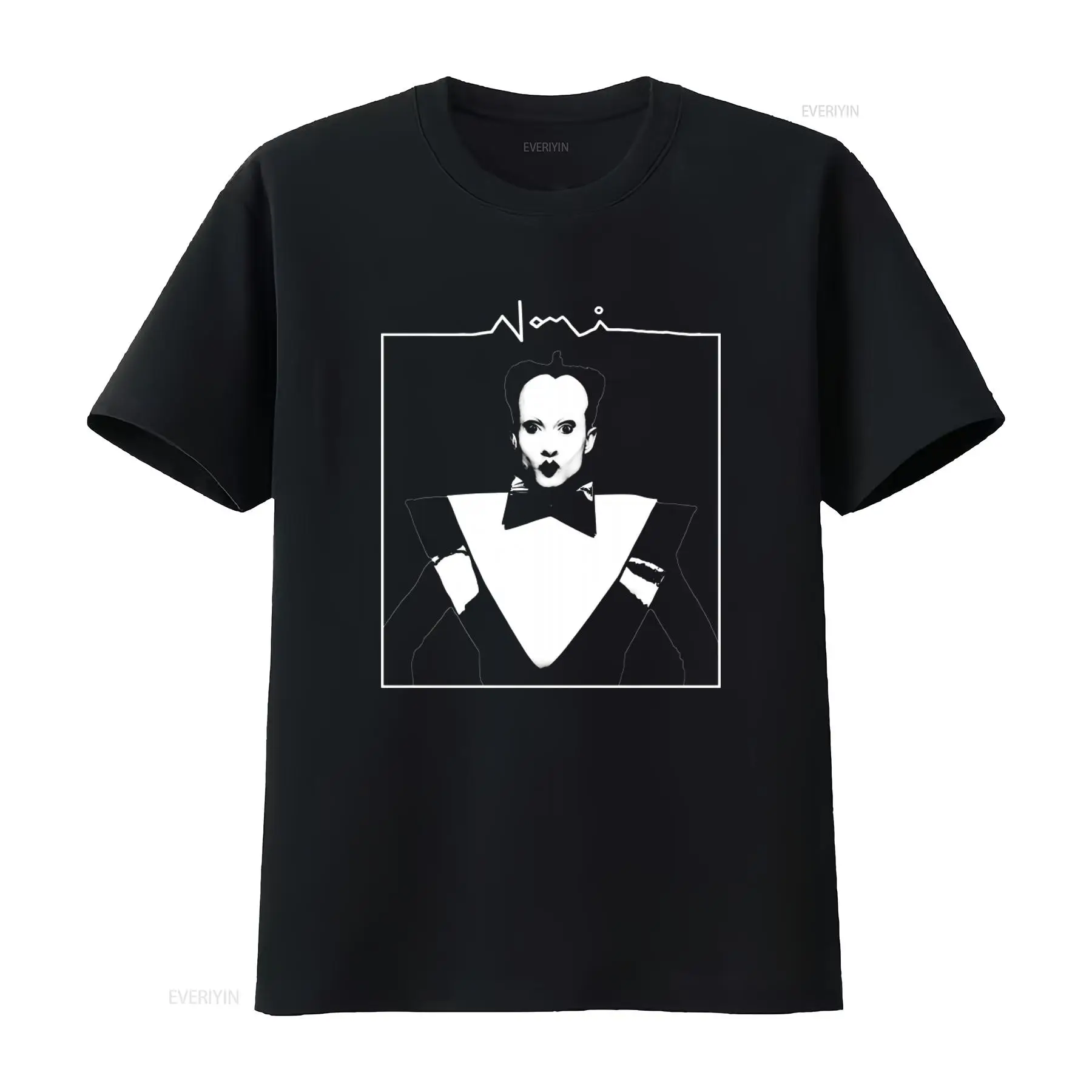 Klaus Nomi Face Print Men's T  – Vintage Fashion Look Bewertung und Preis