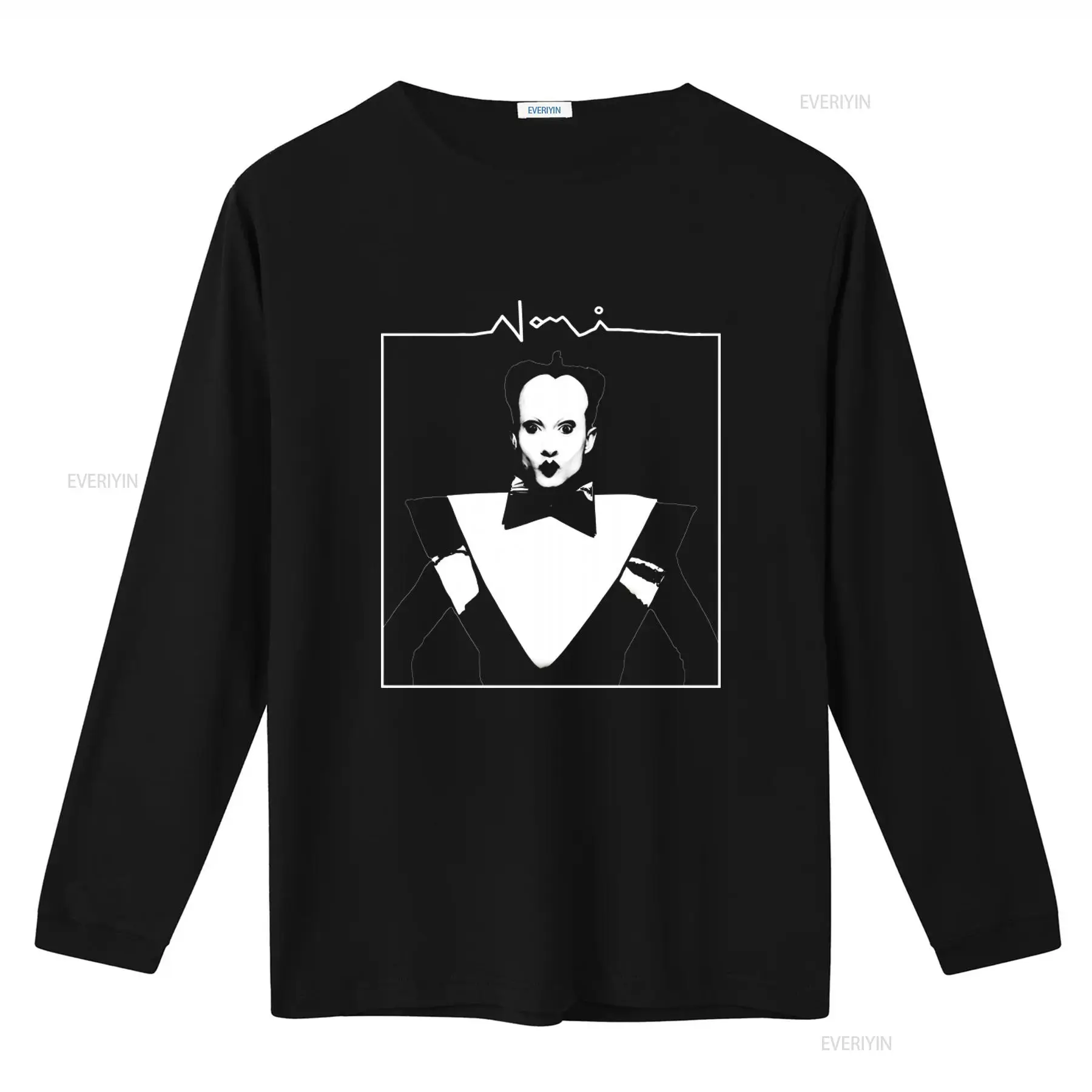 Klaus Nomi Face Print Men's T  – Vintage Fashion Look Bewertung und Preis
