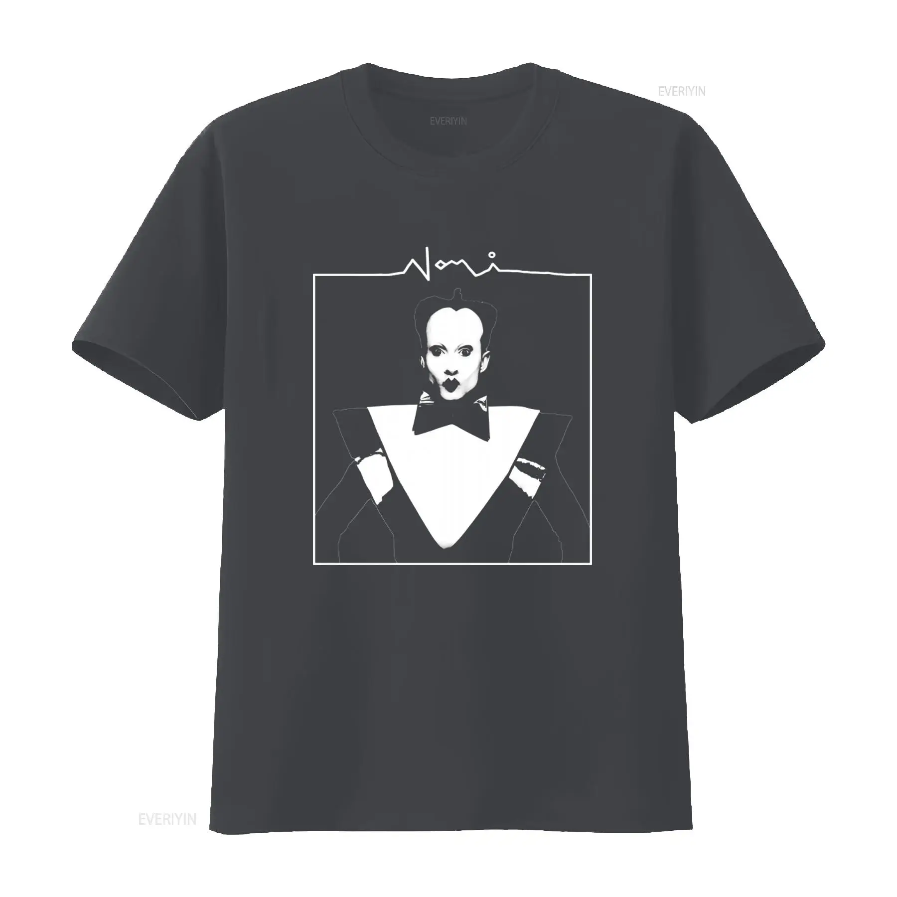Klaus Nomi Face Print Men's T  – Vintage Fashion Look Bewertung und Preis