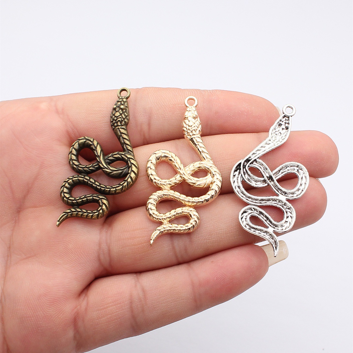 Snake Charm Serpent Pendant Co – Vintage Fashion Collection Bewertung und Preis