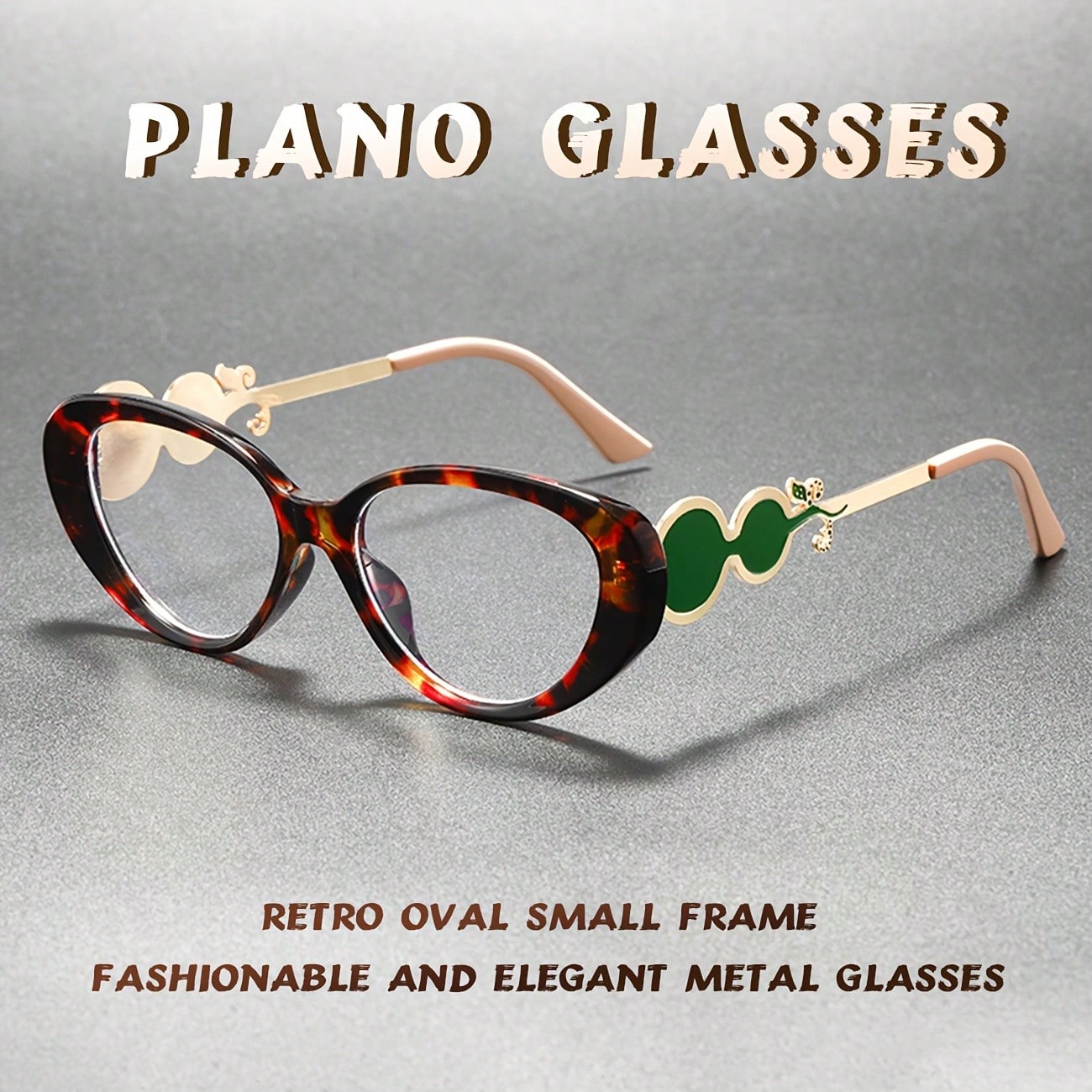 Women's Oval-Frame Cat-Eye Met – Vintage Fashion Shop Bewertung und Preis