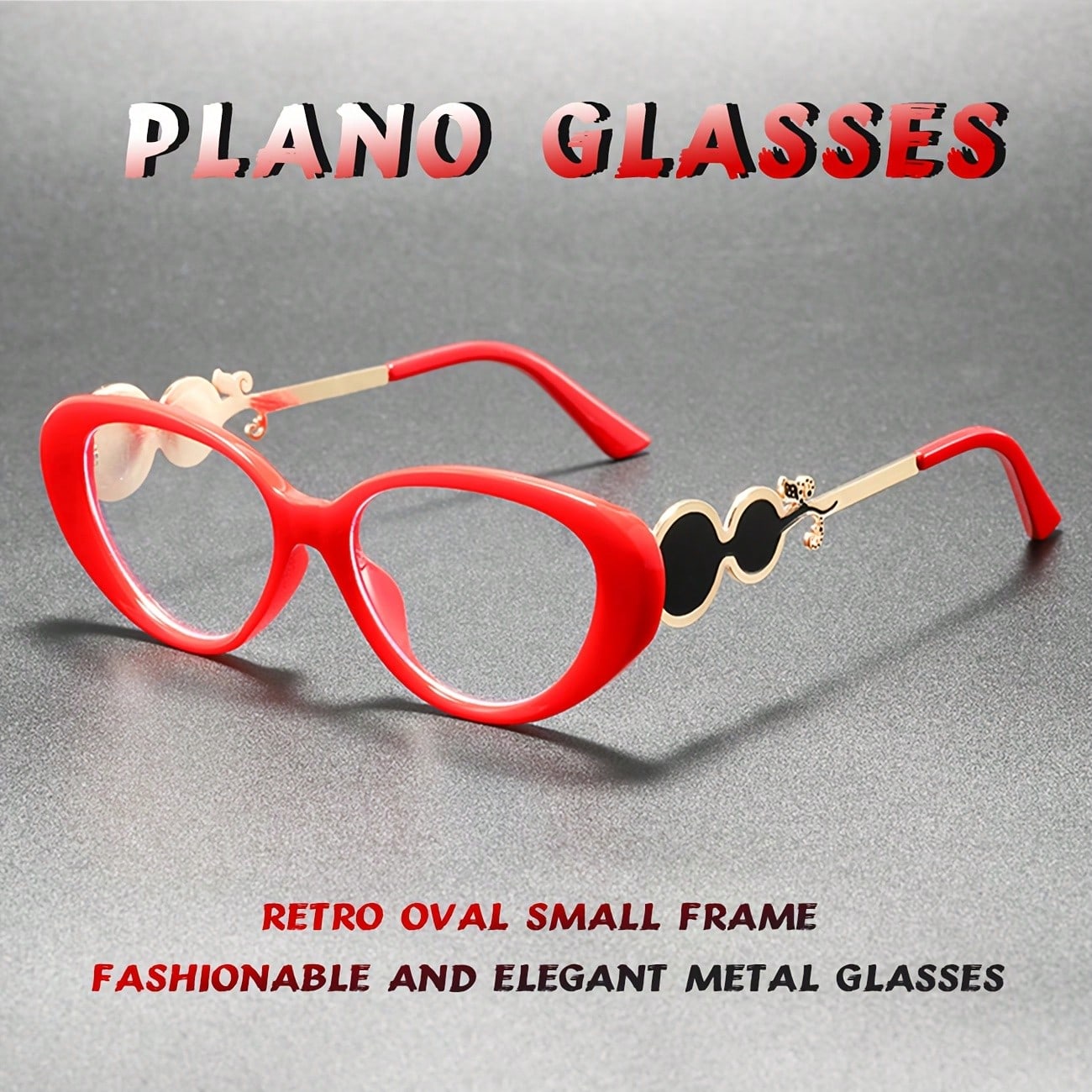 Women's Oval-Frame Cat-Eye Met – Vintage Fashion Shop Bewertung und Preis