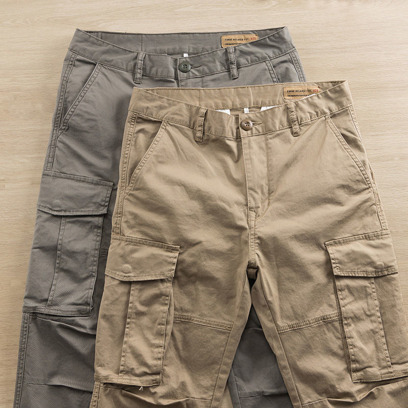 Y2k Men's Cargo Pants Outdoor  – Vintage Fashion Style Men Bewertung und Preis