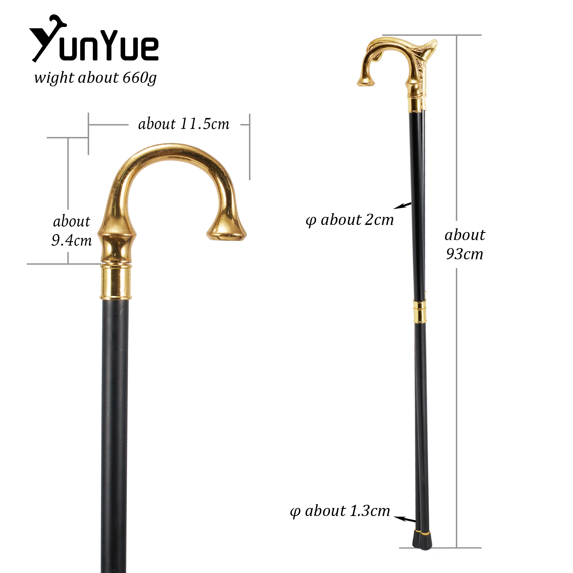 Gold Umbrella Handle Fashion W – Vintage Fashion Collection Bewertung und Preis