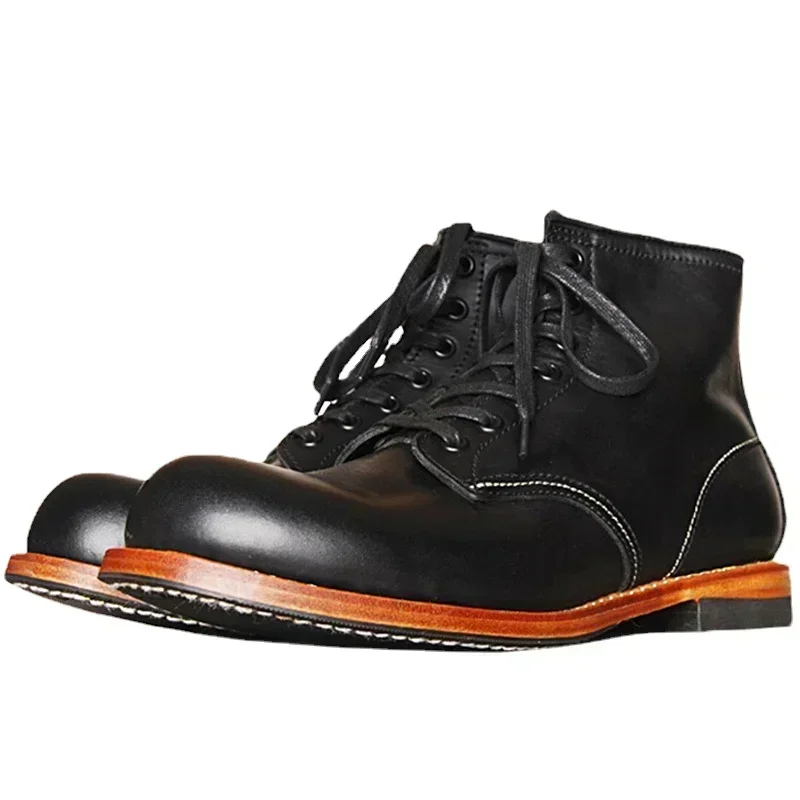 Vintage Men Goodyear-Welted Ge – Vintage Fashion Style Men Bewertung und Preis