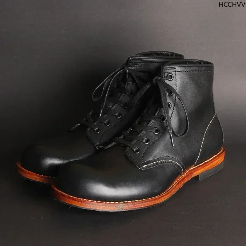 Vintage Men Goodyear-Welted Ge – Vintage Fashion Style Men Bewertung und Preis