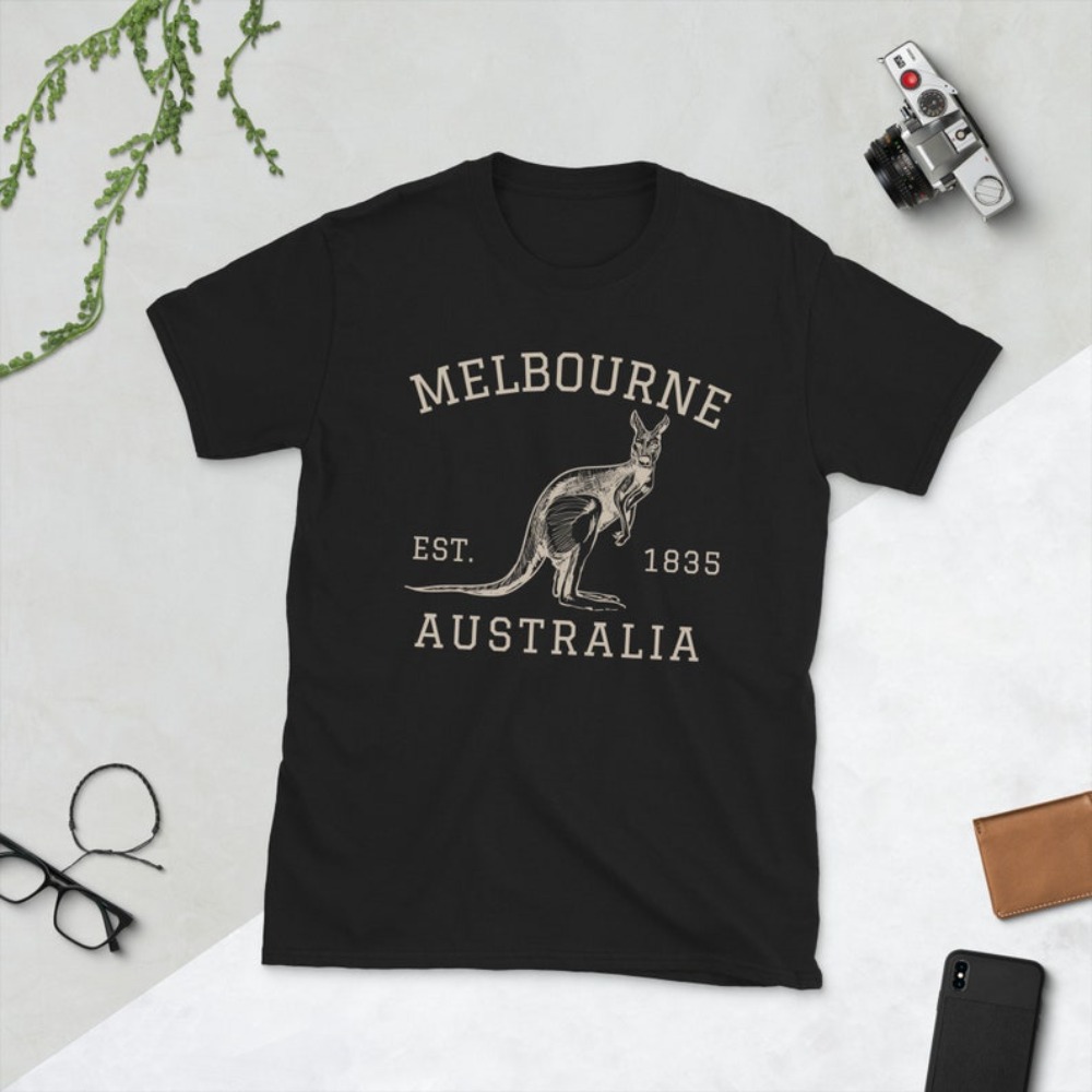 Melbourne Australia T-Shirt Au – Vintage Fashion Melbourne Bewertung und Preis