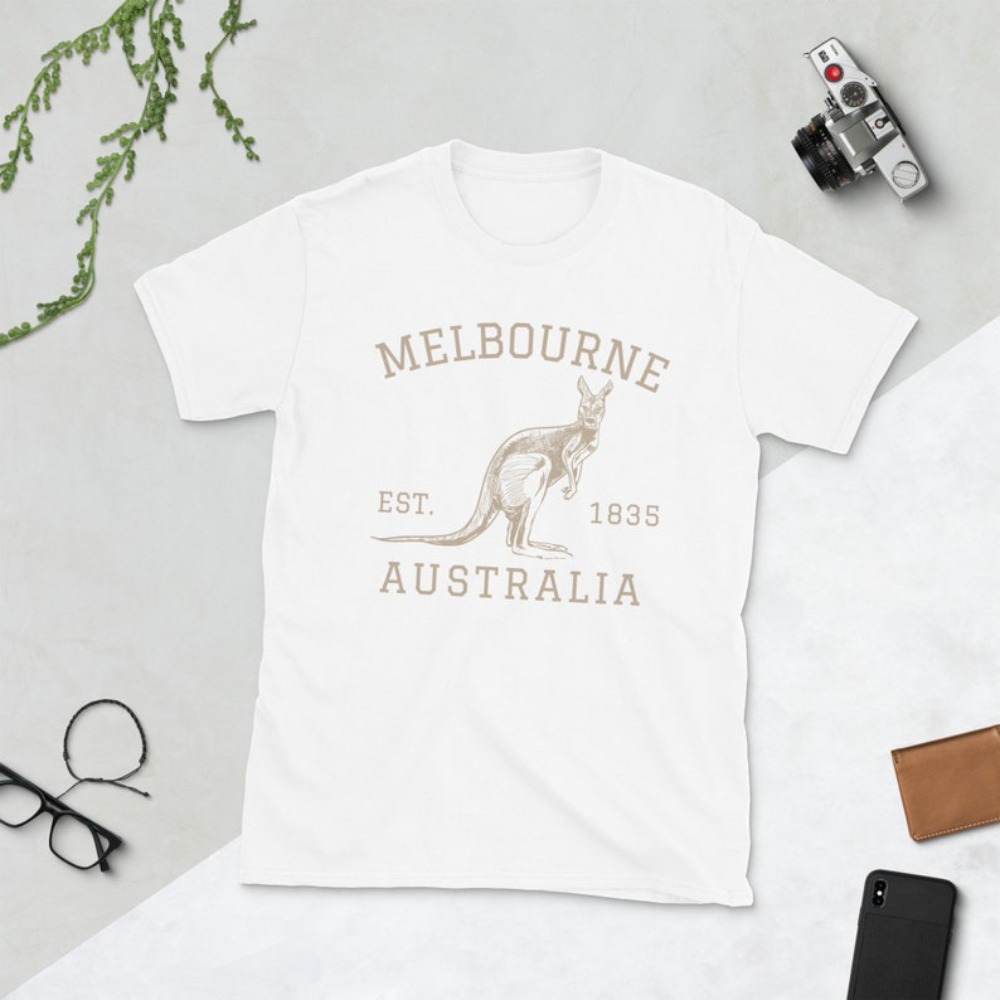Melbourne Australia T-Shirt Au – Vintage Fashion Melbourne Bewertung und Preis