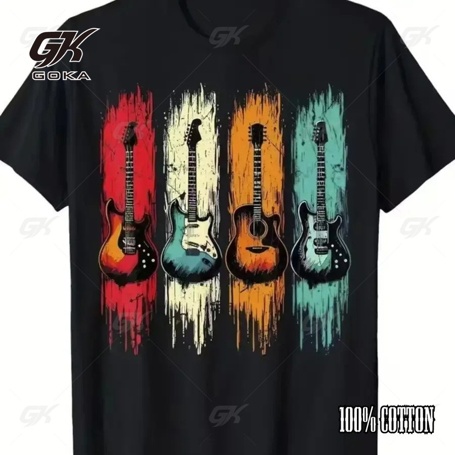 Retro Guitar Collection Graphi – Vintage Fashion Collection Bewertung und Preis