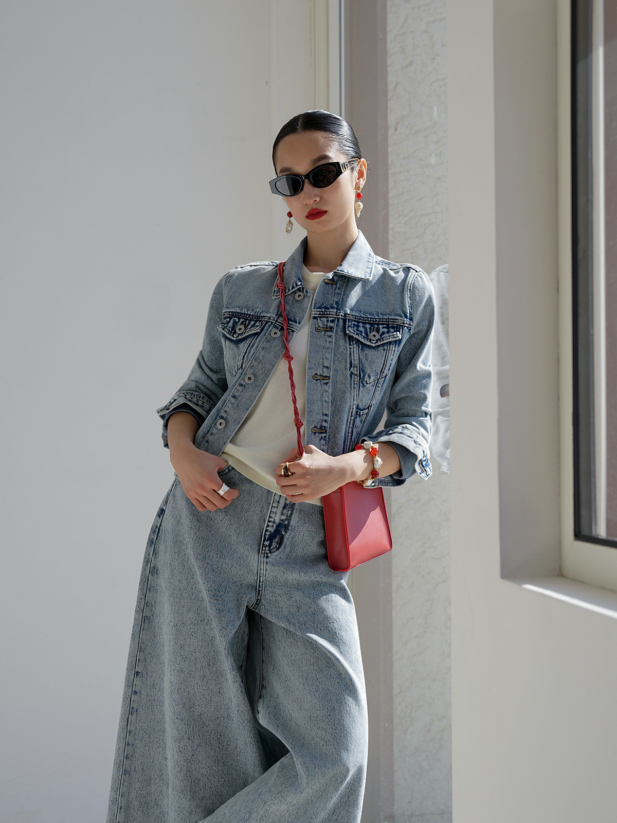 Retro Cotton Denim Jacket High – Vintage Fashion Collection Bewertung und Preis